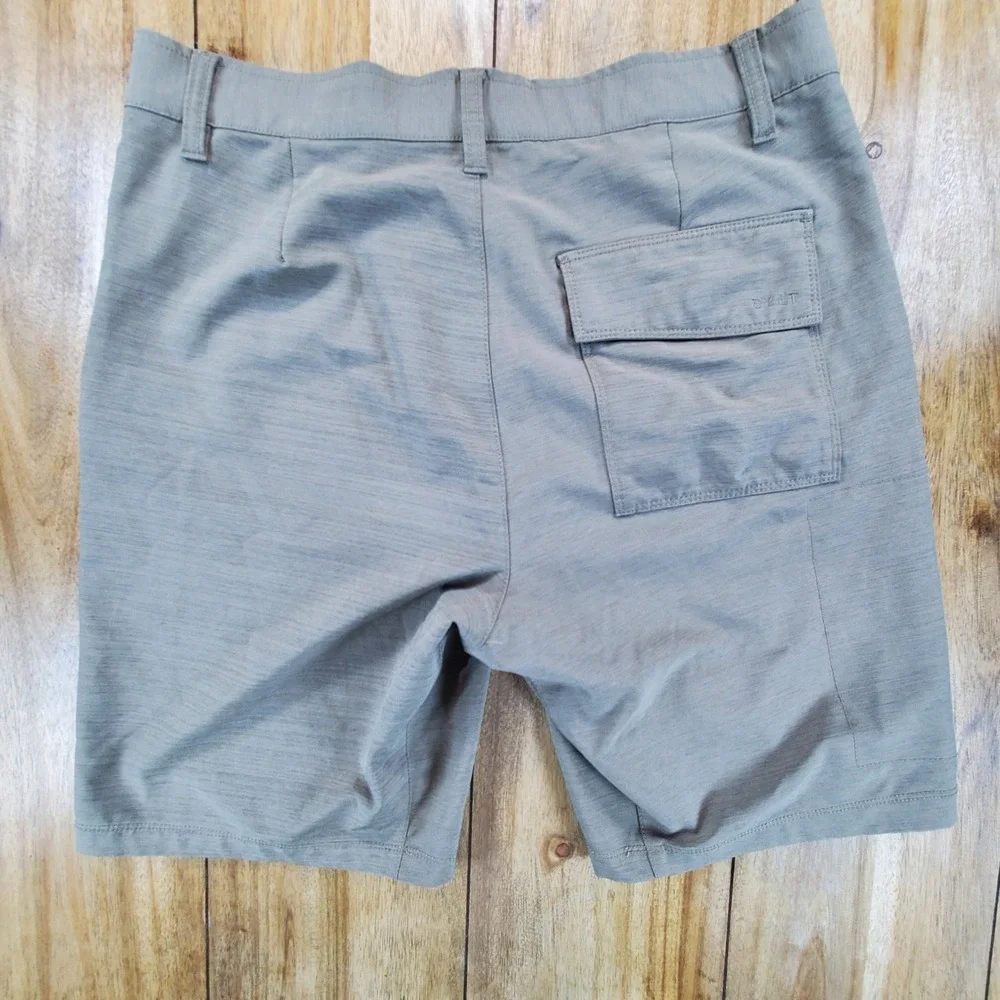 BYLT Kinetic Short Mens Size M Fawn Taupe Heathered Performance KN_SHO_TAU_M